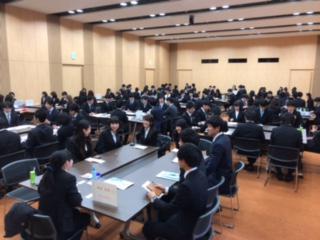 OB・OG交流会の会場の様子