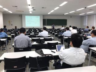 JABEE学生委員会からの報告の様子