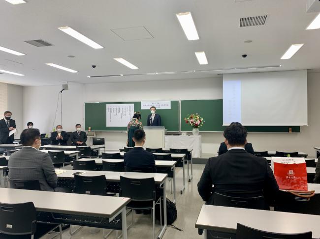 令和３年度学位記伝達式